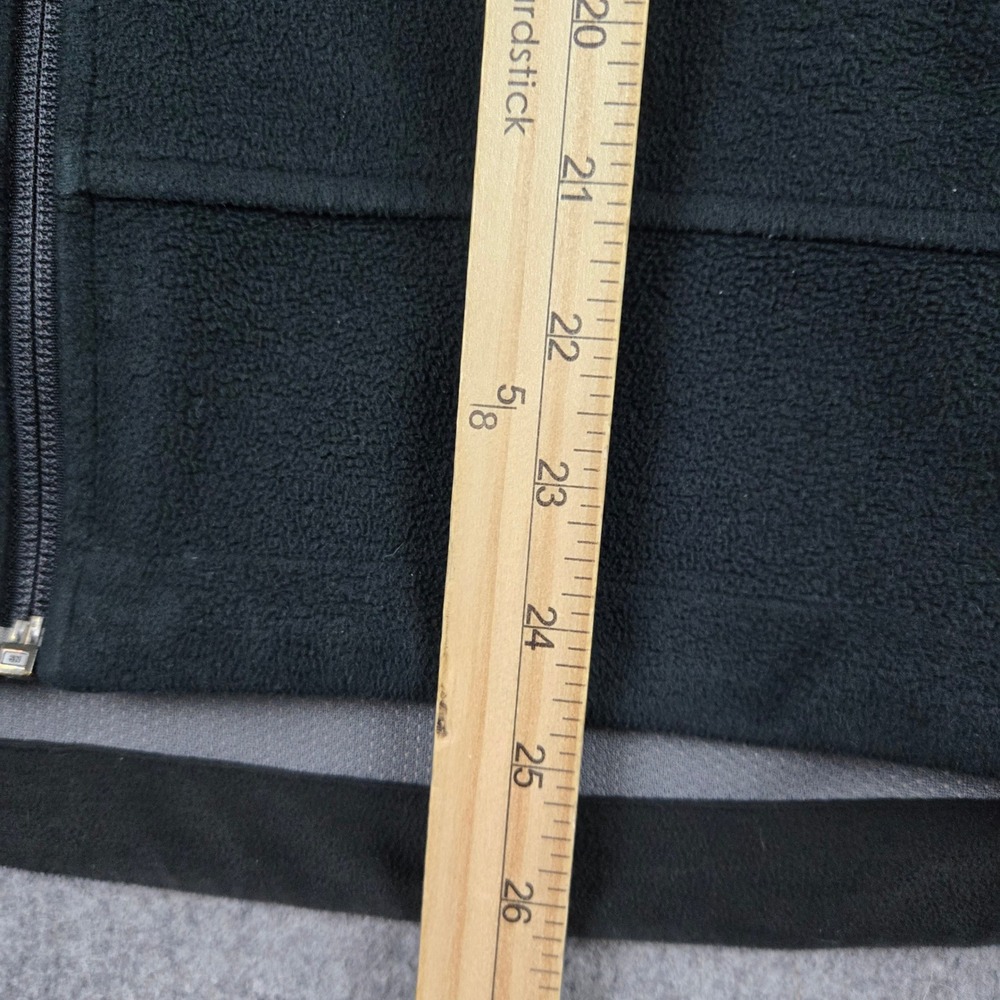 The North Face Windwall Fleece Jacket Womens Large Black Full Zip Outdoor - Picture 15 of 16